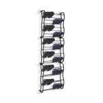 Hanging shoe rack behind the door - Holds up to 36 pairs of shoes, sturdy and durable metal frame, space-saving storage rack behind the door.